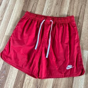 Nike Men’s Athletic Red Shorts